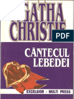 Agatha Christie - Cântecul lebedei - povestiri