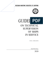 Guidelines On Technical Supervision of Ships in Service 2-030101-009-E