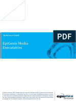 EpiGenie Media Executables List