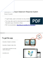 Engage Students with Socrative Classroom Response System
