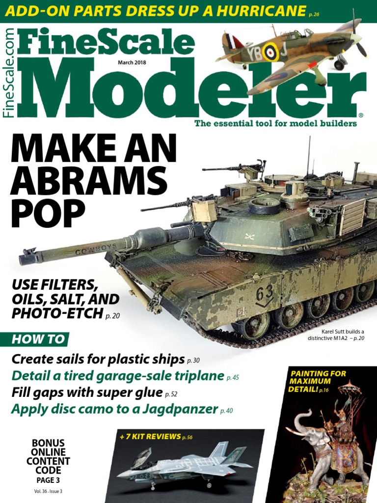 FineScale Modeler - March 2018, PDF, Armed Conflict