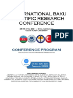 Baku Congress Program