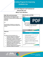 Diverticulitis Biliary Infections Facilitator Guide