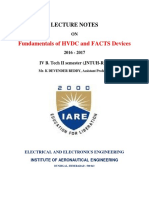 HVDC Transmission and FACTS Devices Lecture