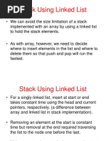 Stack With Linked List