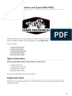 Gear Trains Definition and Types With PDF