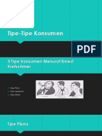 Tipe-Tipe Konsumen