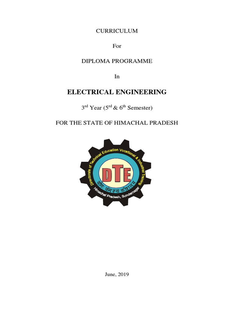 Third Year - EE | PDF | Electric Motor | Power Inverter