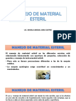 MANEJO DE MATERIAL ESTERIL Clase8