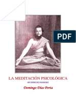 La Meditación Psicológica - Domingo Días