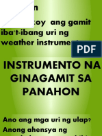 Final Weather Instruments