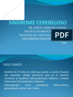 SINDROME CEREBELOSO 2019