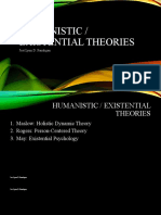 3 Humanistic and Existential Theories