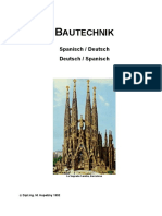 Arquitectura Terminologia Aleman Español