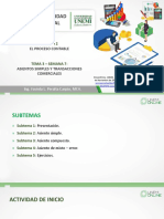 Asientos contables transacciones comerciales