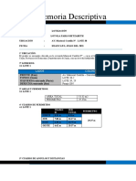 Memoria Descriptiva - Lote 1