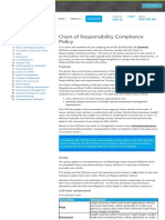 Chain of Responsibility Compliance Policy
