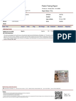 Patient Testing Report - DP360790 - MR266870 - 4x23u