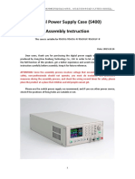 Digital Power Supply Case (S400) Assembly Instruction 10.26