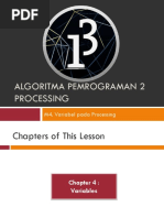 M4. Variabel Pada Processing