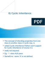 Python Cyclic Inheritance