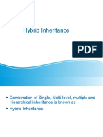 Python Hybrid Inheritance