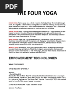 THE FOUR YOGA (AutoRecovered)