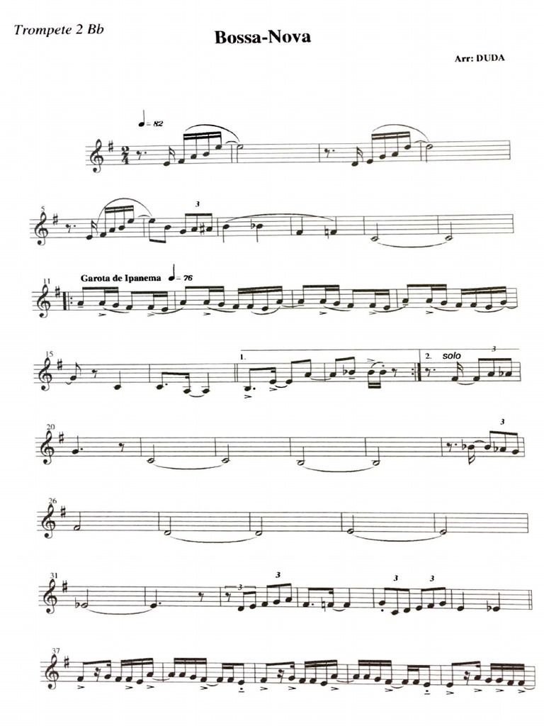 Bossa Nova Tp2 | PDF