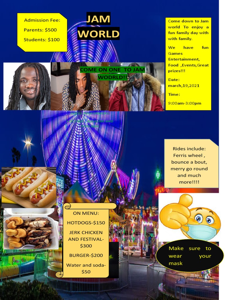 Jam World Family Fun Day Event | PDF