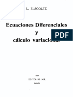 L. Elsgoltz - Ecuaciones Diferenciales y Calculo Variacional