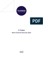 O Token: Smart Contract Security Audit