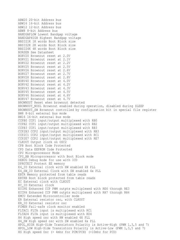 Fuses | PDF | Booting | Microcontroller