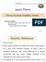 CH - 3. Power System Stablity