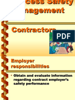 Process Safety Management Contractors