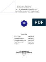 Rio Kevin - PENGELOLAAN SUMBER DAYA INSANI DAN HUBUNGAN INDUSTRIAL PT L'OREAL INDONESIA