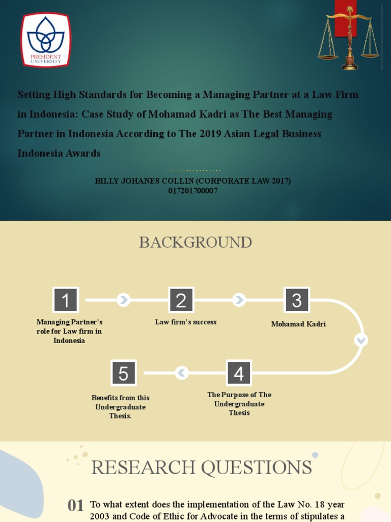 Thesis Defense PDF Advocate Law Firm
