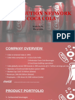 Distribution Network of Coca Cola