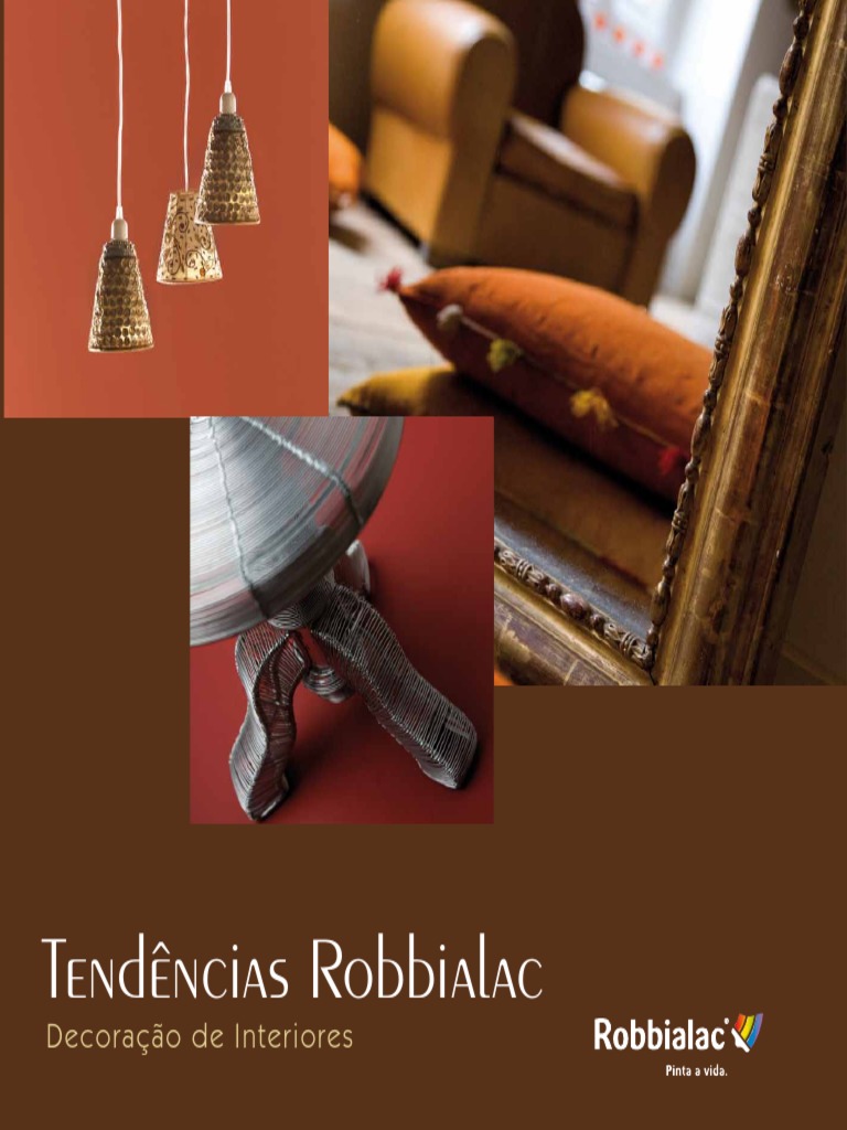 Robbialac Catalogo Tendencias | PDF | Vermelho | Cor