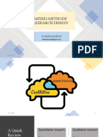 DR FA - L4 - Mixed-Method Research Design