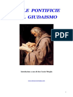 BOLLE  PONTIFICIE su giudaismo