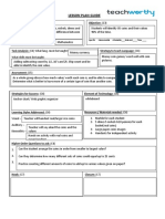 Lesson Plan Guide: Specific Measureable Attainable Relevant - Time