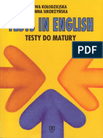 Tests in English Testy Do Matury