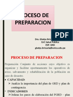 Proceso de Preparacion: Dra. Gladys Brizuela Pow Sang Enf. Salud Pública Esp: GRD Gladys - Brizuela@unica - Edu.pe