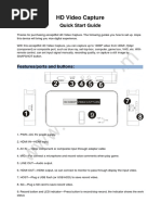 HD Video Capture: Quick Start Guide