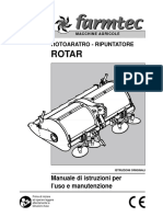 Rotoaratro-Ripuntatore Manuale