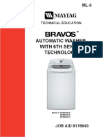 Ml-6 Maytag Bravos Automatic Washer With 6th Sense Technology