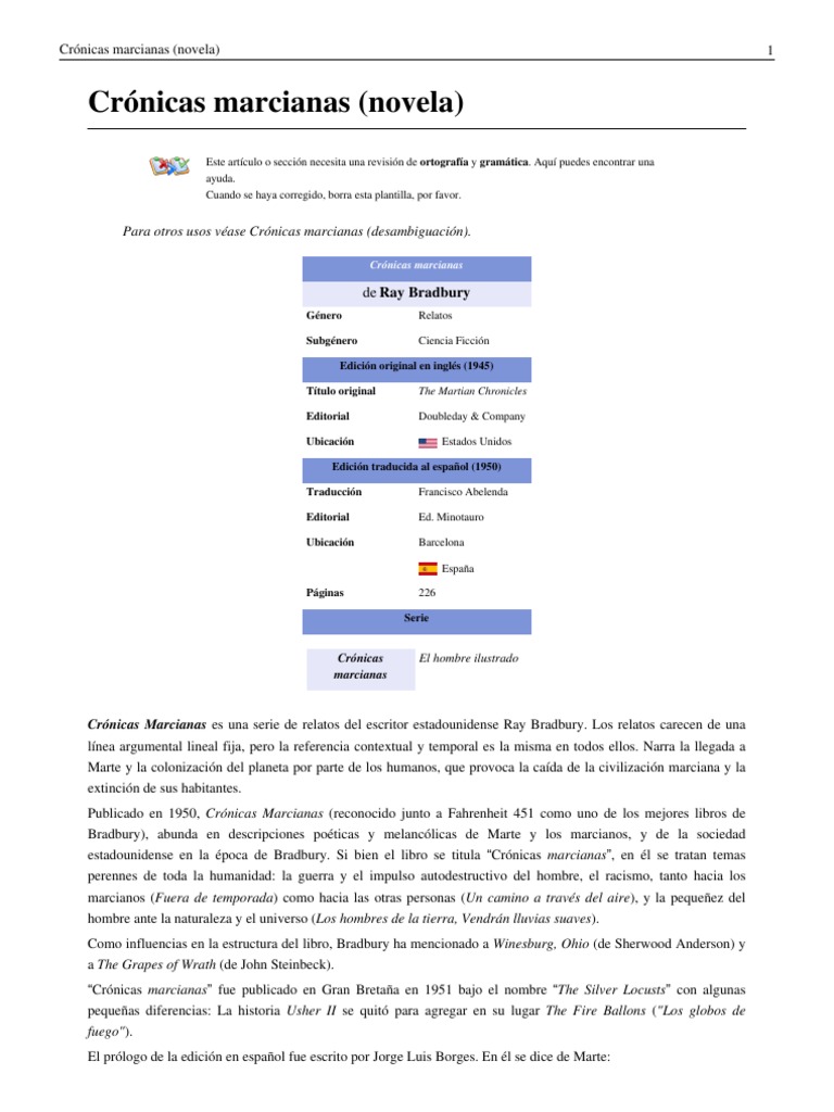Cronicas Marcianas PDF