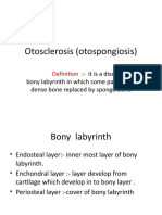 Otosclerosis (Otospongiosis)