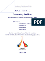 Solutions To Preparatory Problems: 46 International Chemistry Olympiad (Icho - 2014)