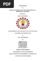 Design and Estimation of Two Storey Building | PDF | Foundation ...